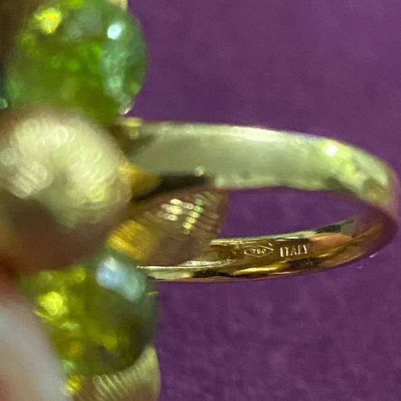 18k solid gold ring - Picture 8 of 8